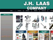 Tablet Screenshot of jhlaas.com